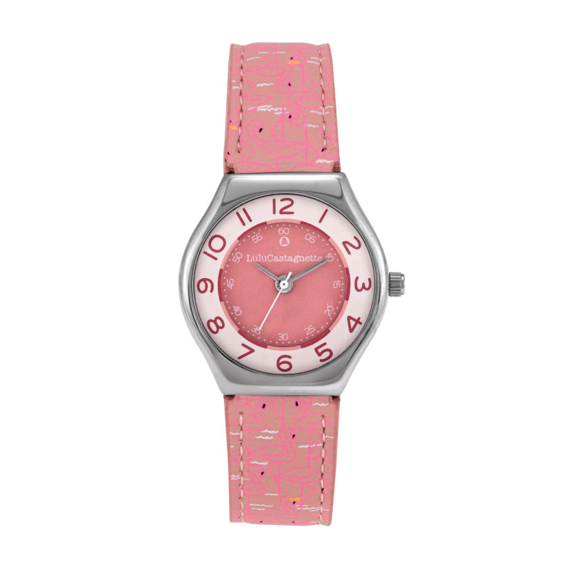 Montre Fille Lulu Castagnette Rose 38911