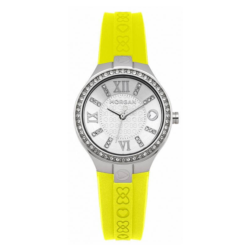 Montres Femme Morgan Jaune M1138Y