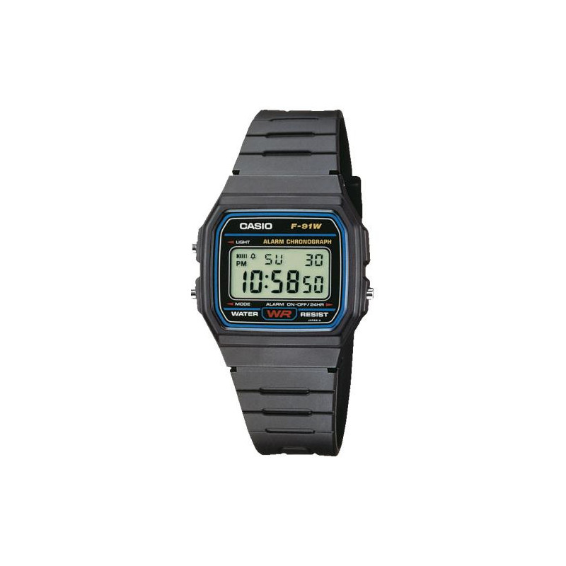 Montre Casio F-91W-1YER