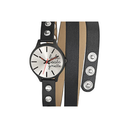 Montre Femme Lulu Castagnette Noir 38739