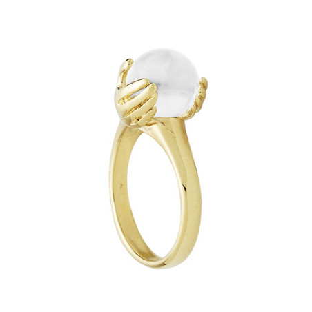 Bague Jourdan Bijoux RT 071 CR Femme Dore