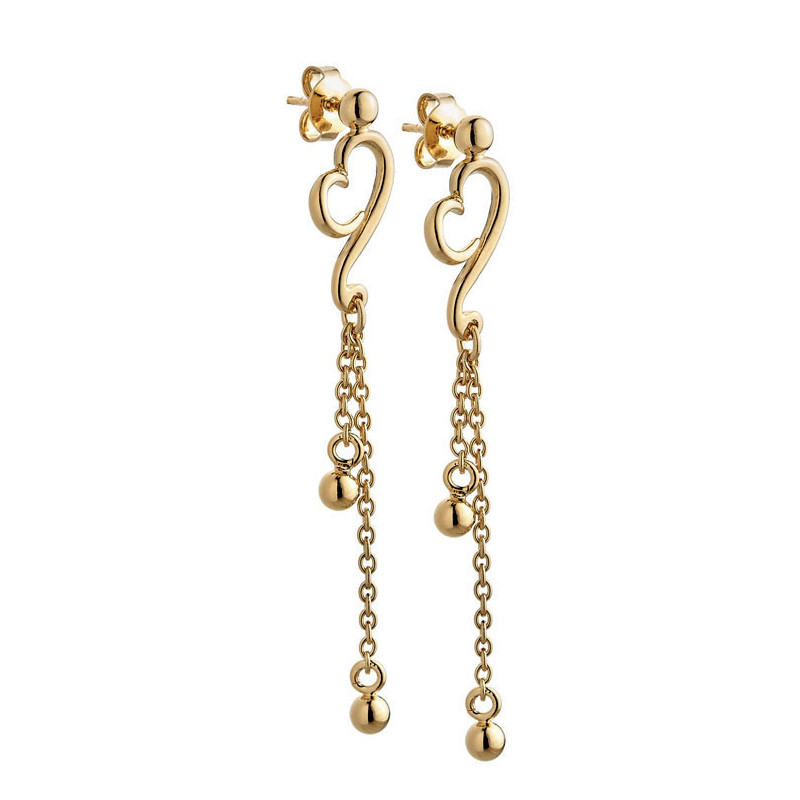 Boucles d'oreilles Jourdan Bijoux JS 672 Femme Doré