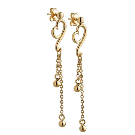 Boucles d'oreilles Jourdan Bijoux JS 672 Femme Doré