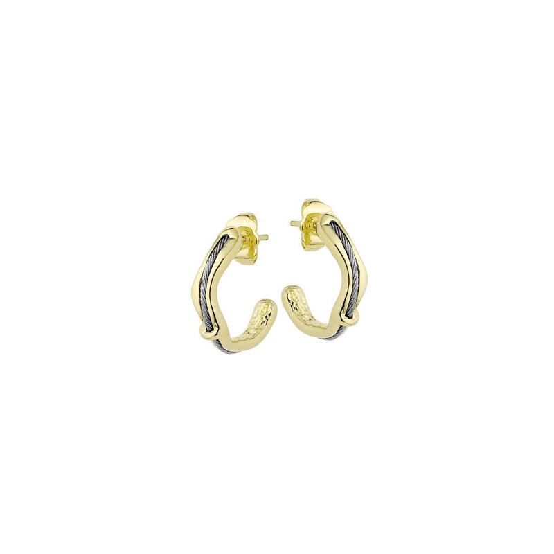 Boucles d'oreilles Jourdan Bijoux GD 655 Femme Doré