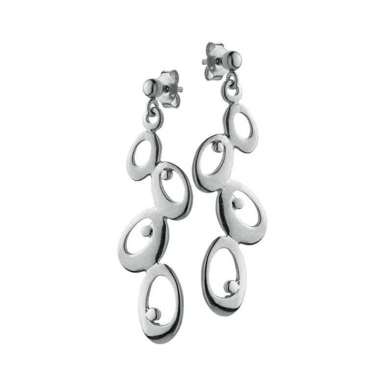 Boucles d'oreilles Jourdan Bijoux AJS 128 Femme Argent