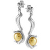 Boucles d'oreilles Jourdan Bijoux ABR 089 OR Femme Argent