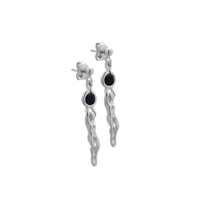 Boucles d'oreilles Jourdan Bijoux AJS 064 N Femme Argent