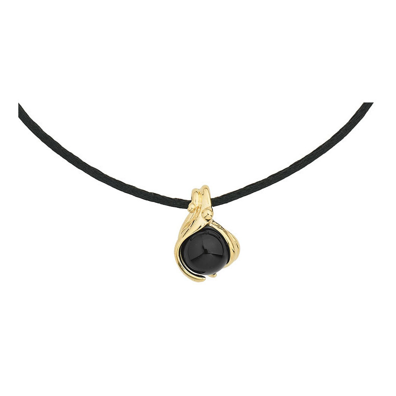 Collier Jourdan Bijoux BR 490 Femme Noir