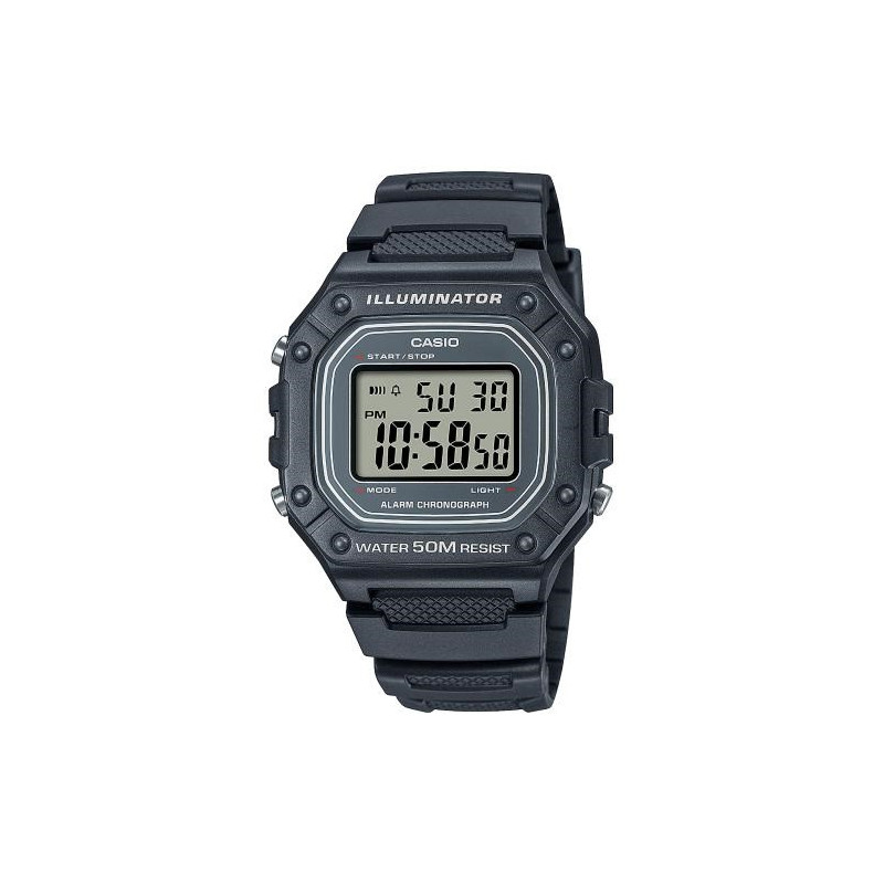 Montre Casio W-218H-8AVEF Noir Homme