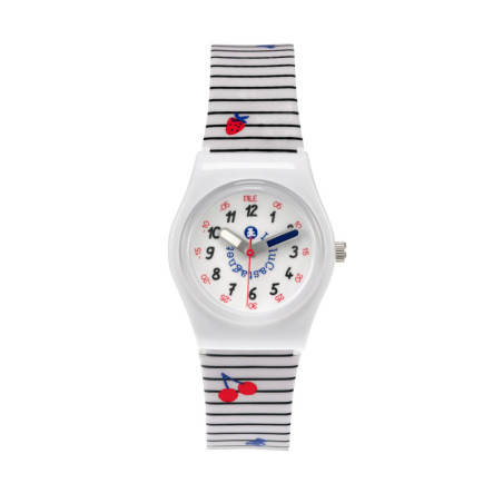 Montre Fille Lulu Castagnette Blanc G38006