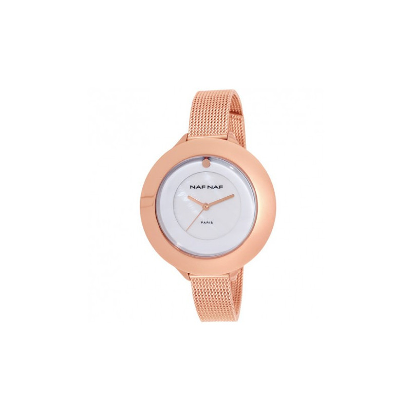 Montre Femme Naf Naf Doré Rose N10354G-801