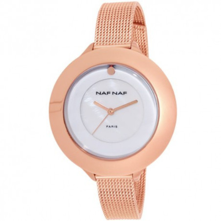 Montre Femme Naf Naf Doré Rose N10354G-801